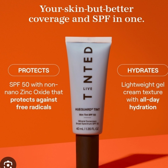 LIVE Tinted Hueguard Skin Tint SPF 50 - Picture 1 of 4